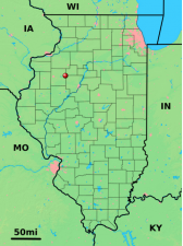 Location of Williamsfield within Illinois