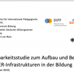 Cover Leitfaden Rechtsfragen OER_Machbarkeitsstudie_Bericht (Ausschnitt)