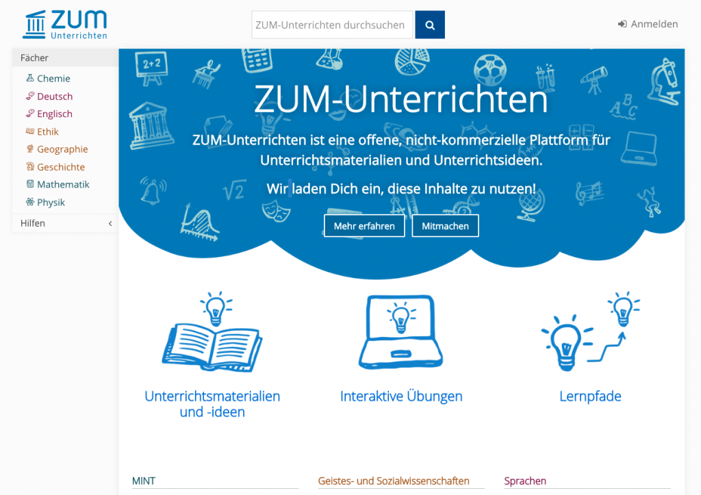 ZUM-unterrichten Archive | OERinfo – Informationsstelle OER