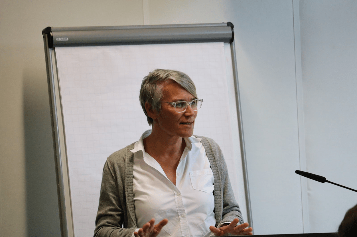 Dr. Bettina Waffner, Projektleiterin von Mainstreaming OER der Universität Duisburg-Essen. Foto von Tugce Celik für das Learning Lab unter CC BY 4.0